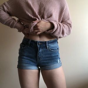 urband outfitter jean shorts